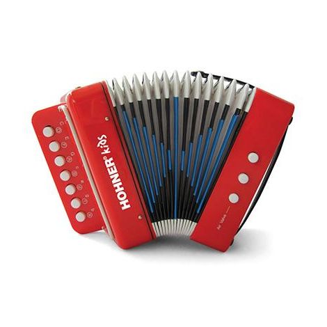 HOHNER Childs Button Accordion Red