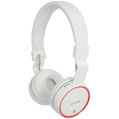AVLINK Bluetooth Headphones White