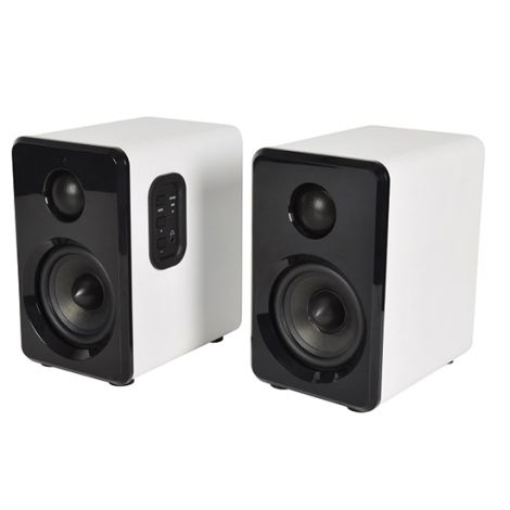 3.5" Active B/T Speakers- White