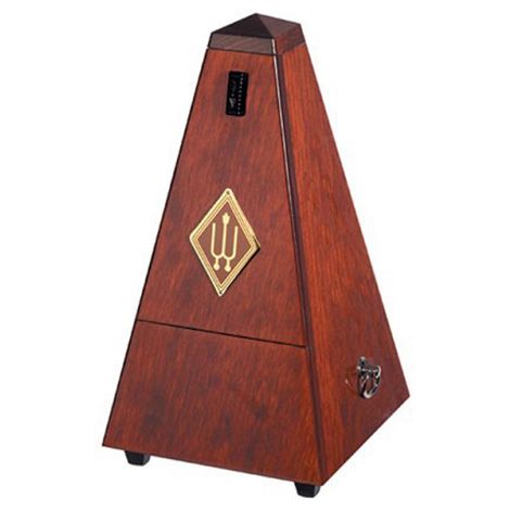 WITTNER Metronome Wooden Mahogany Colour with Bell 
