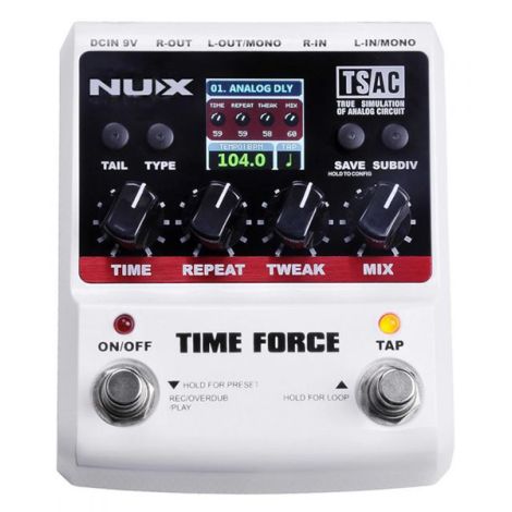 NUX TIME FORCE DELAY PEDAL