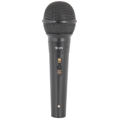 QTX Dm11 Dynamic Microphone Black