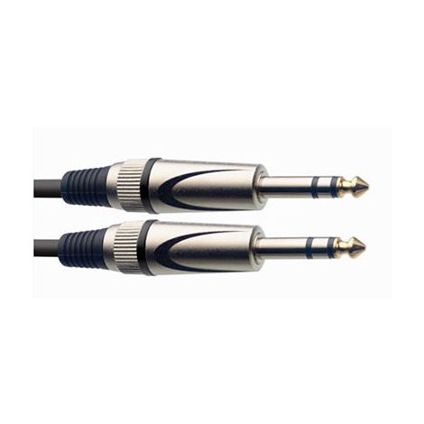 1M3F Audio Cable Deluxe Stereo Plug