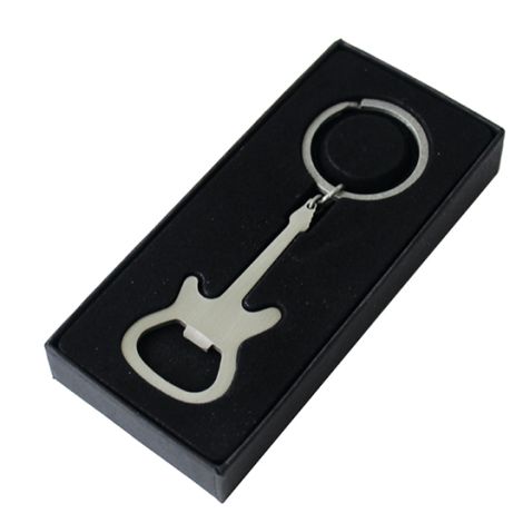 Hot House Keyring Bottle Opener Electric Guitar With Box