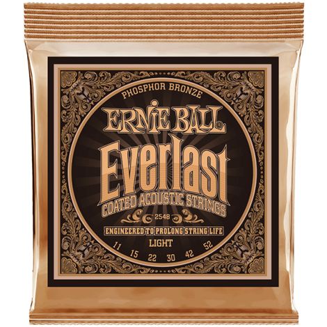 ERNIE Ball  2548 Everlast Light 11-52 Phosphor Bronze Acoustic Guitar Strings