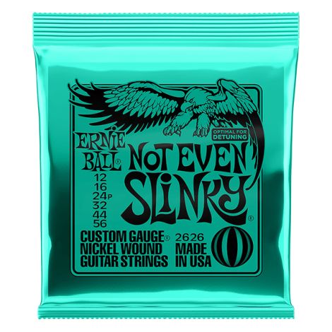 ERNIE BALL 2626 12-56 Not Even Slinky Electric Guitar String Nickel