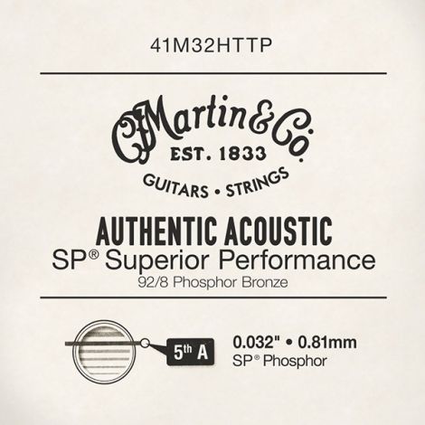 Martin Strings - Single AA-SP High Tensile Bronze 0.032