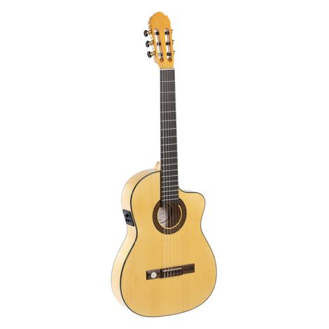KonzerTGIt Electro Acoustic Thin Line Flamenco With Cutaway