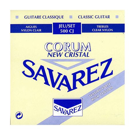 SAVAREZ 500 CJ Corum High Tension Classical Guitar Strings Cristal Nylon