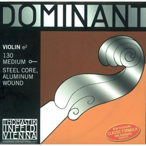 THOMASTIK Dominant Violin 4/4 Med Black