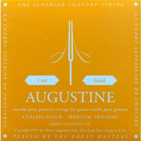 AUGUSTINE Strings For Classic Guitar Set Gold Light