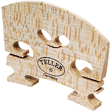 Violin Bridge - Teller Model Shaped And Fitted 1/4