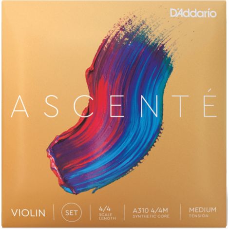 DADDARIO A310 4/4M Ascente 4/4 Medium Violin Strings Set