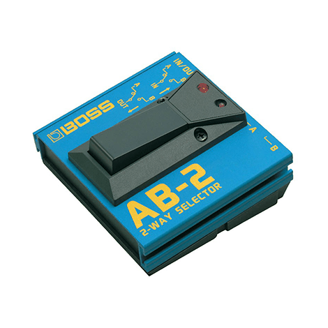BOSS AB2 2 WAY SELECTOR FOOTSWITCH