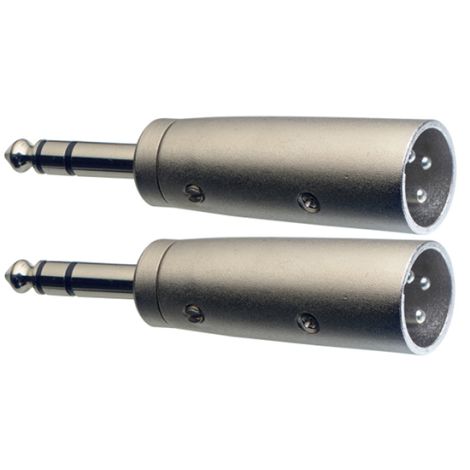 STAGG 2 XLR M/Stereo Jack Male Adaptor