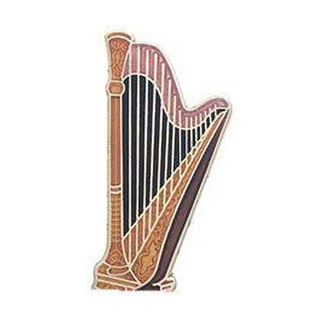 Mini Pin - Concert Harp