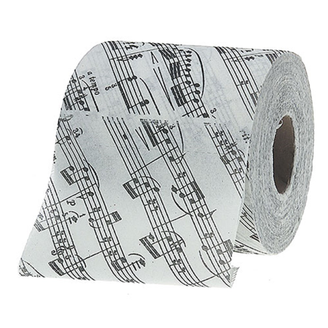 Toilet Paper Sheet Music