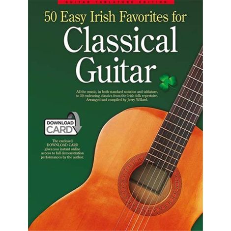 50 EASY IRISH FAVOURITES FOR CLASSICAL GUITAR
