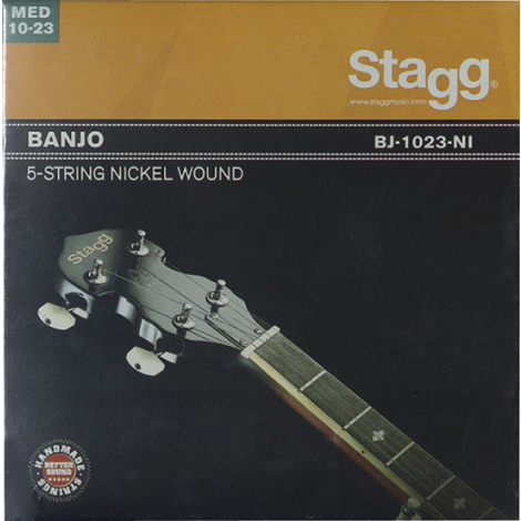 STAGG Banjo BJ-1023-NI 10-23 5 Strings Nickel