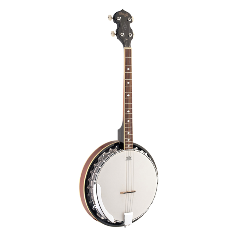 STAGG 4-string Bluegrass Banjo Deluxe with Metal Pot
