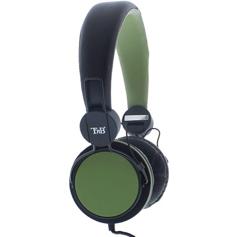 TNB Be Color Green Headphones