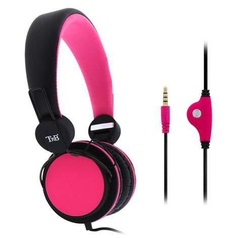TNB Be Color Pink Headphones