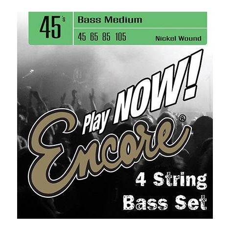 ENCORE EBS45 45-105 Bass Guitar Strings Nickel Wound