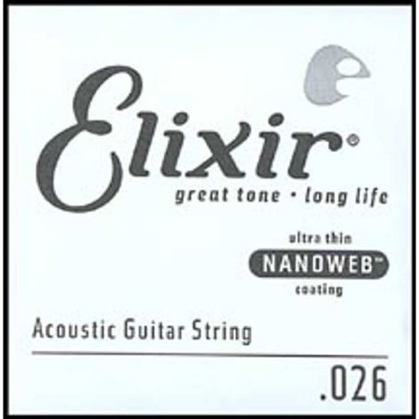 ELIXIR 026 Acoustic Guitar Single String Bronze