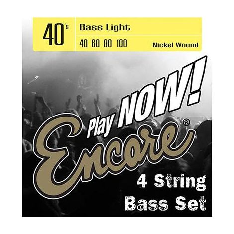 Encore EBS40 40-100 Bass Guitar String Nickel