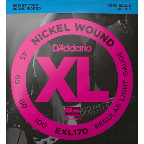 DADDARIO EXL170 45-100 Bass Guitar Strings Nickel