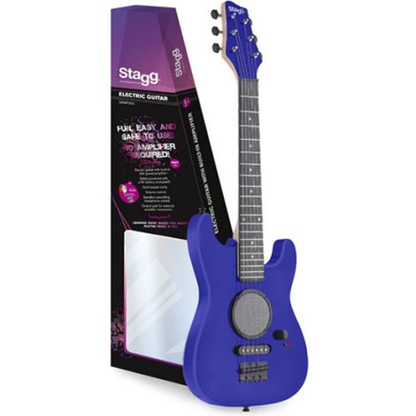STAGG - Junior Electric Guitar with Builtin Speaker