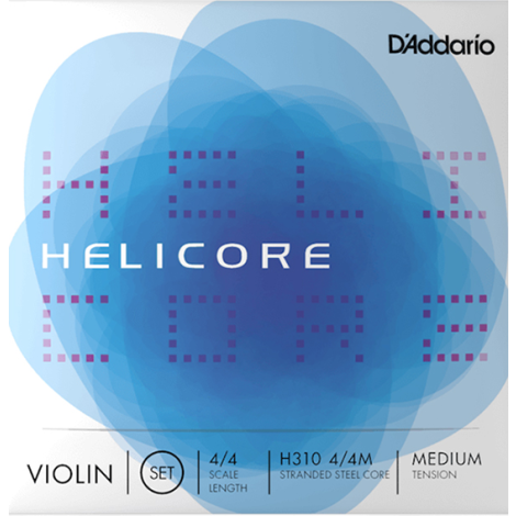 DADDARIO H310 Helicore Violin Strings 4/4 Medium