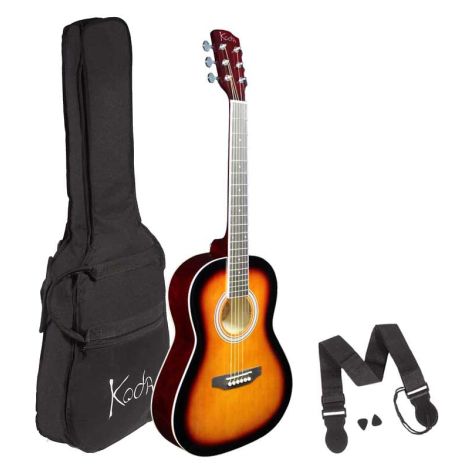 KODA 3/4 SIZE  Acoustic Guitar Pack Sunburst