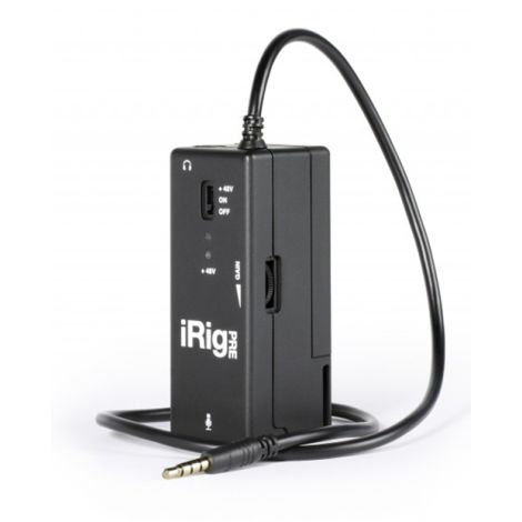 IRIG Pre XLR Microphone Interface For Mobile