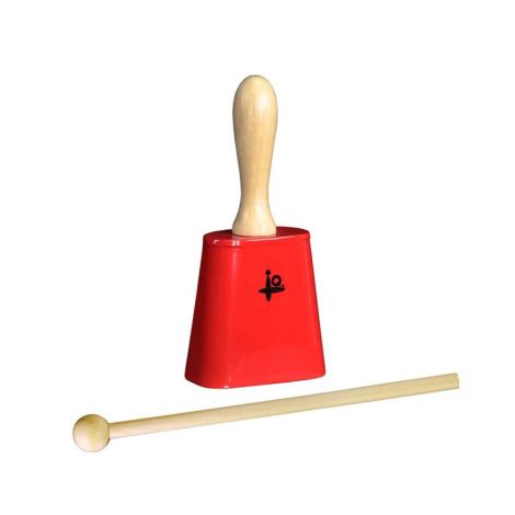 Cowbell With Handle 3.5" Red 