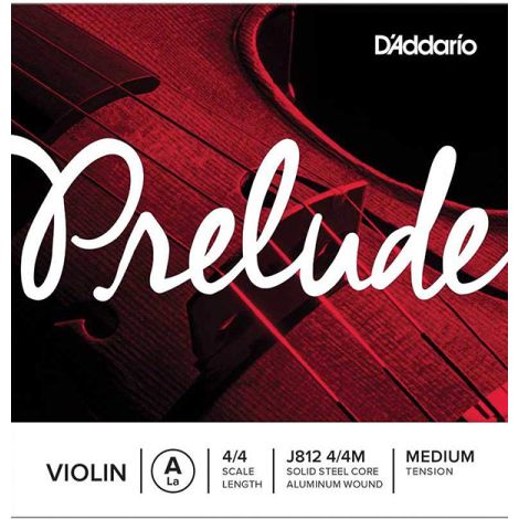 DADDARIO PRELUDE J812 A Violin Single String