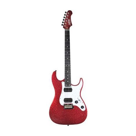 JET JS500 Electric Guitar - Red Sparke