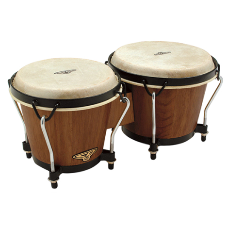 Latin Percussion Bongo CP Traditional Dark Wood