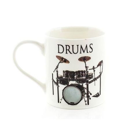 Music Word Mug Drums