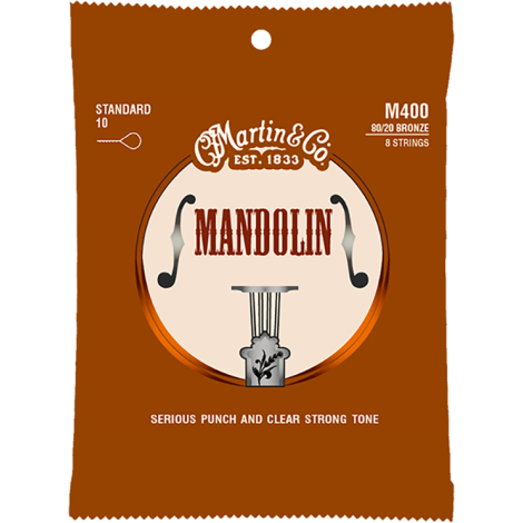 MARTIN M400 10-34 Mandolin String 80/20 Bronze