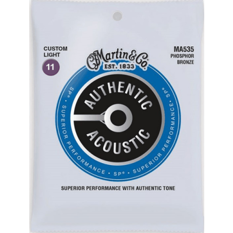 MARTIN MA535 11-52 Acoustic Guitar Strings Phosphor Bronze