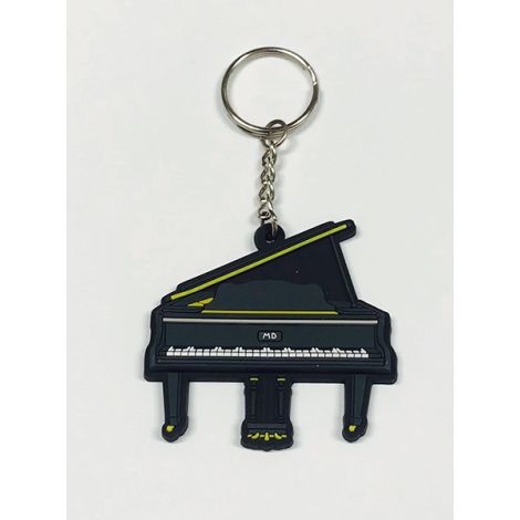 Instrument Keyring Grand Piano Black