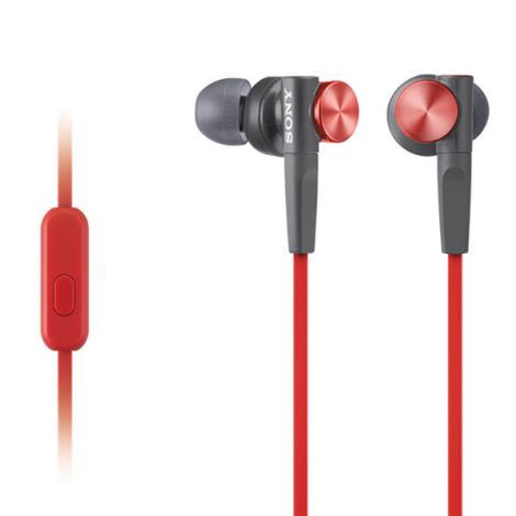 SONY Red Extra Bass In Ear Headphones