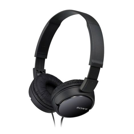 SONY Zx110 Supra-Aural Closed-Ear Portable Headphones Black