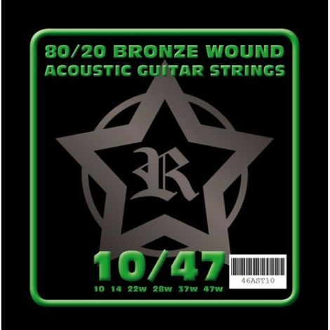 ROSETTI 46AST10 10-47 Acoustic Guitar Strings Bronze