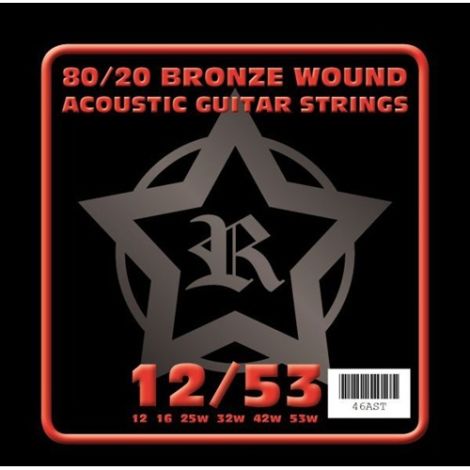 Rosetti 46Ast12 12-53 Acoustic Guitar Strings Bronze Wound