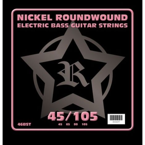 ROSETTI 46BST45105 45-105 ELECTRIC BASS GUITAR STRINGS NICKEL ROUNDWOUND