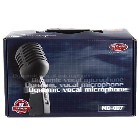 STAGG DYNAMIC MICROPHONE 50S BLACK