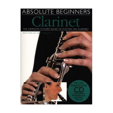 ABSOLUTE BEGINNERS CLARINET CLT BOOK/CD