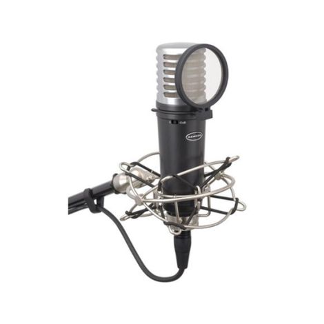 SAMSON MTR201 Condenser Microphone, Pop Filter Shock Mount and Case